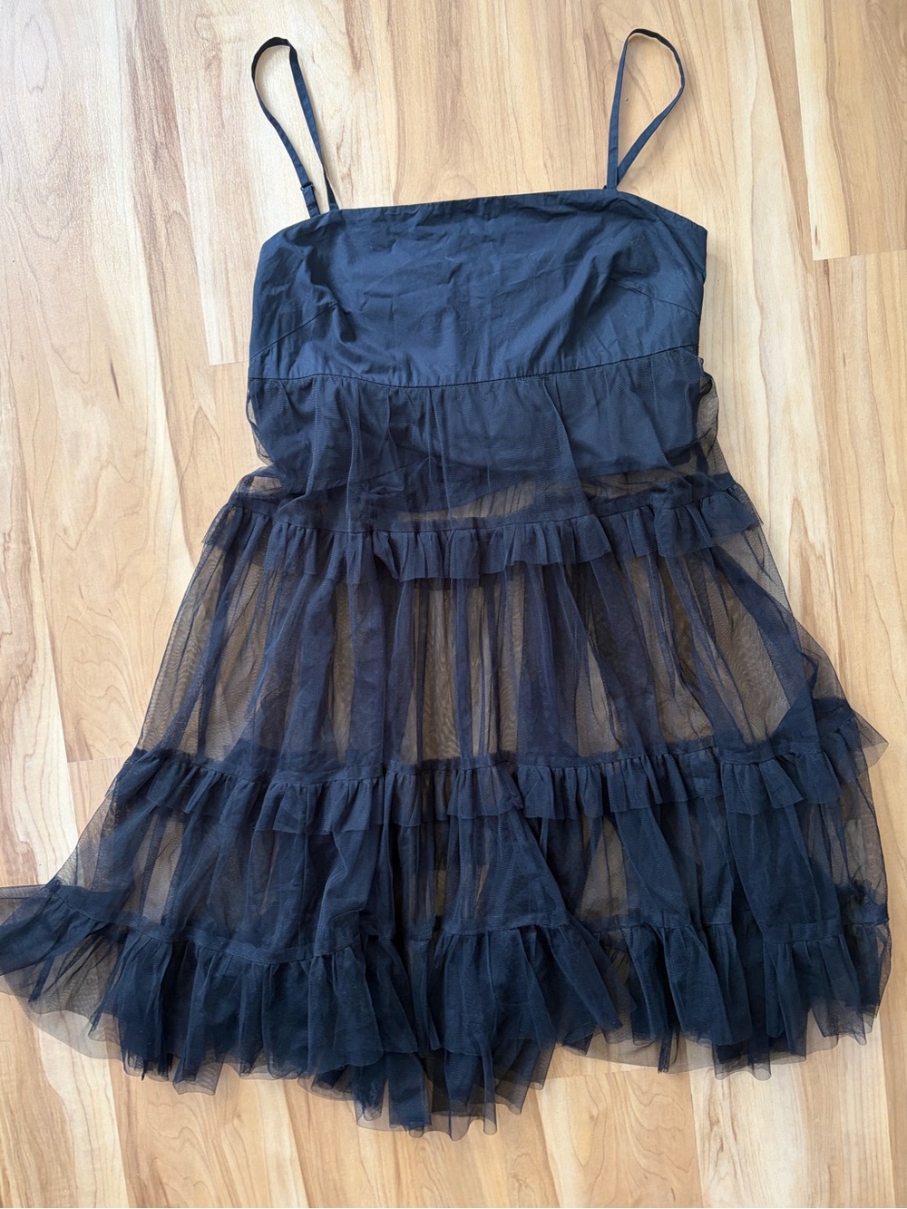 Maeve Tulle Tiered Dress